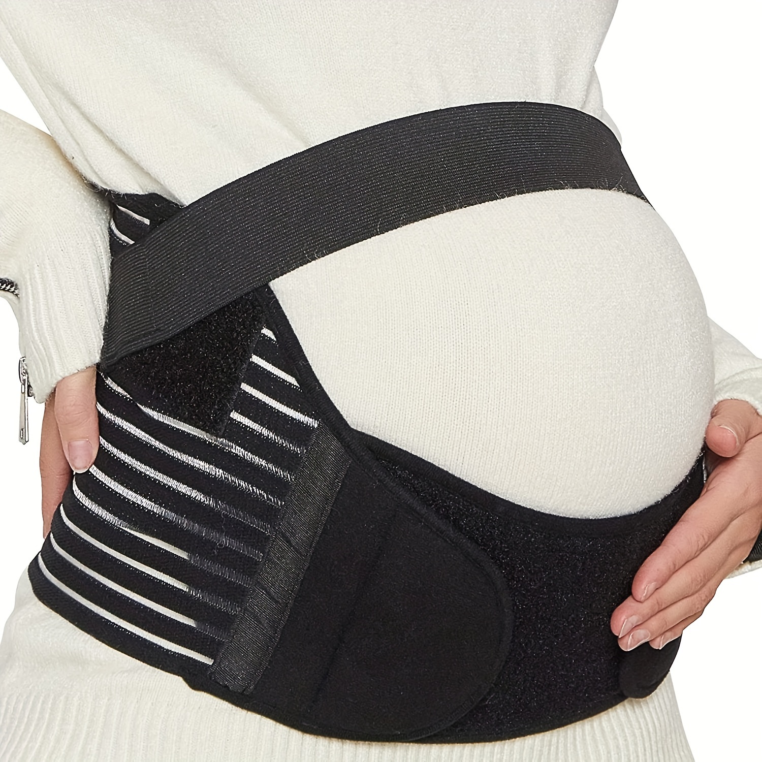 Women Pregnancy Support Belt Maternity Belly Belt Waist Care Pant Extender  Protector Abdomen Band Back Brace Maternity Clothing