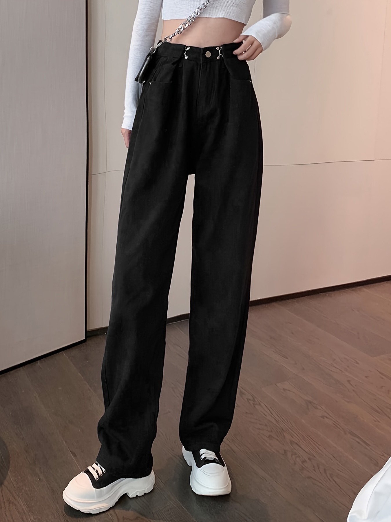 1 Pièce Nouveau Style Élastique Taille Extenseur Pantalon Serré