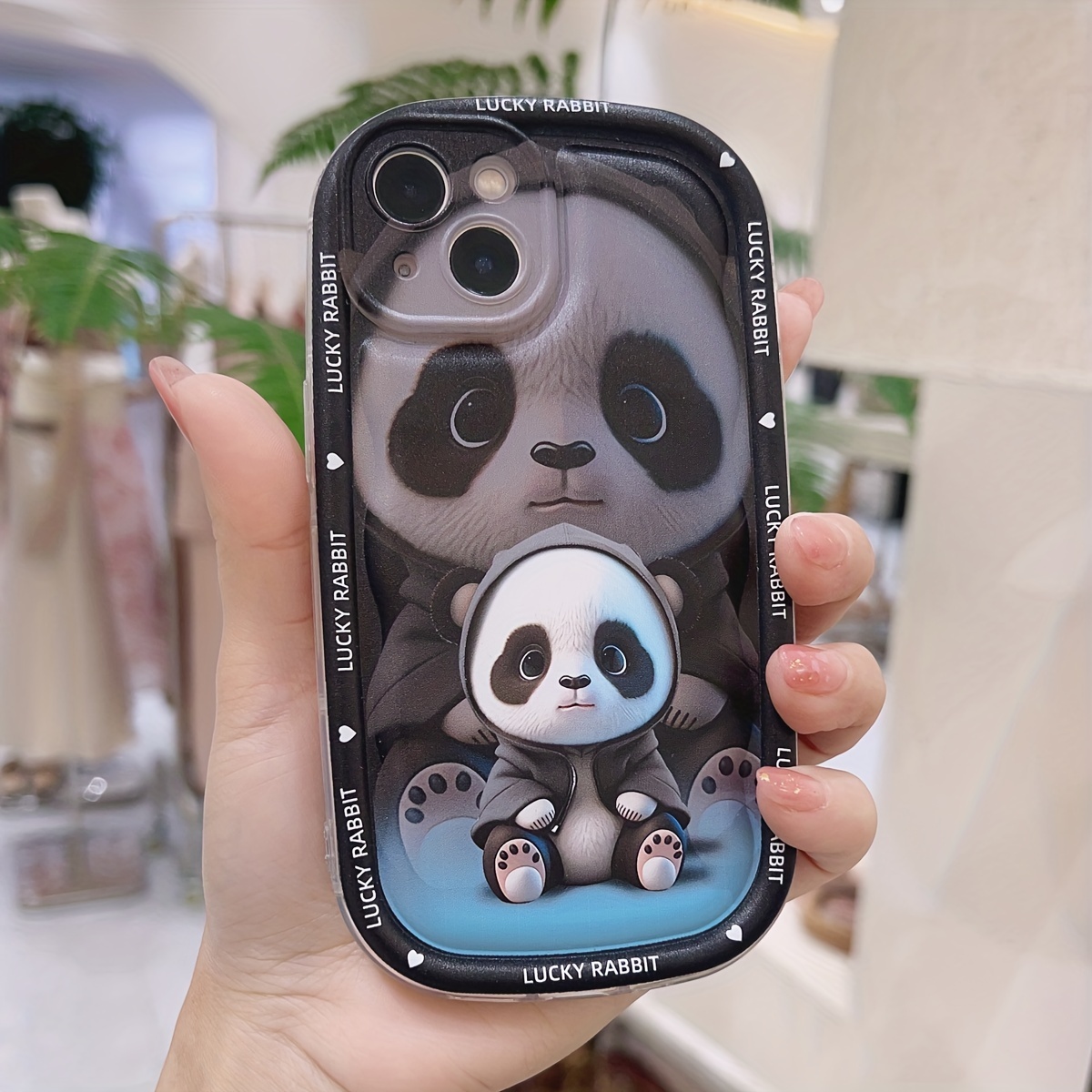 Panda Drawing For Phone Cover - Temu