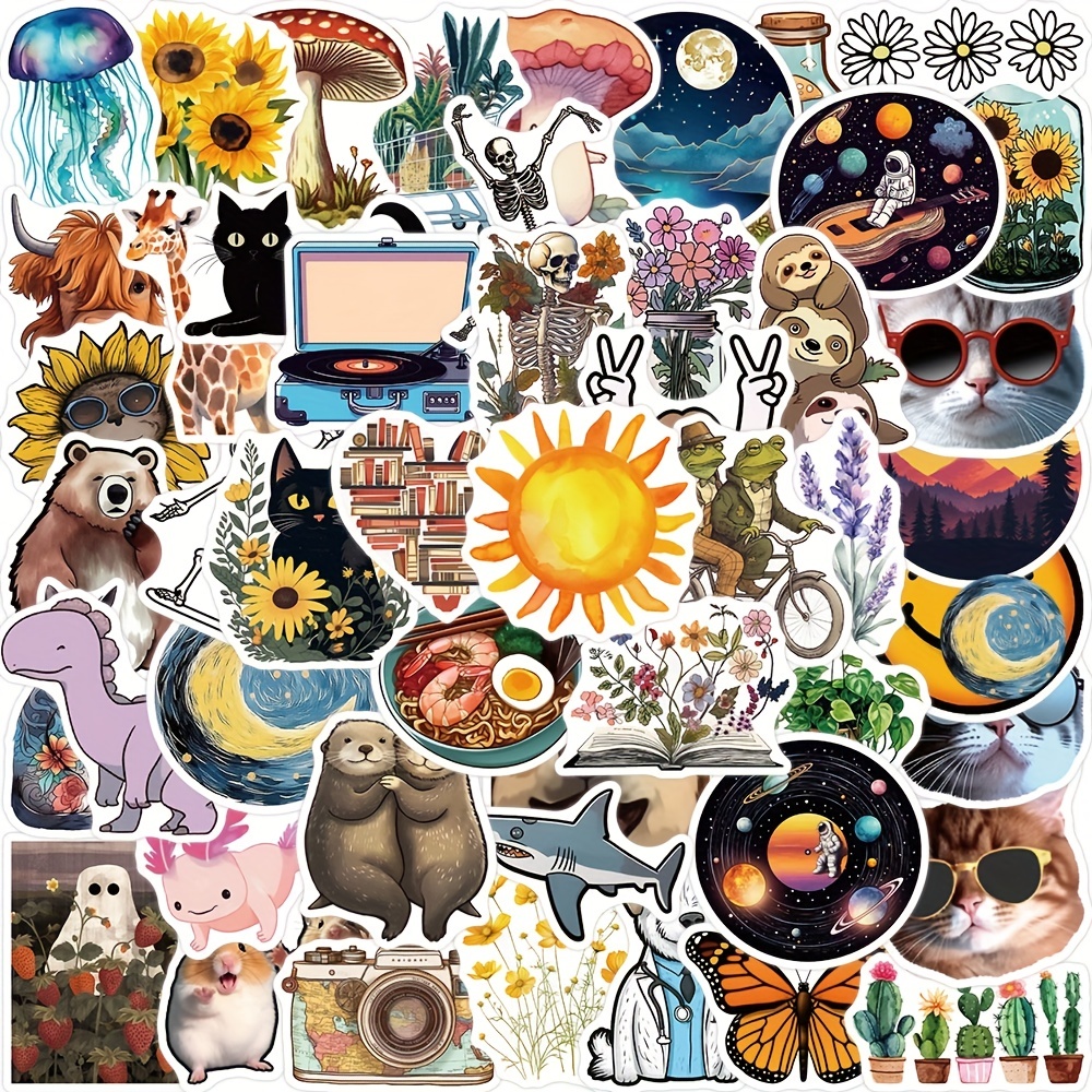 Beautiful Crazy Sticker Waterproof Stickers for Water Bottle Laptop  Stickers Water Bottle Stickers Aesthetic Stickers Country Music Sticker 