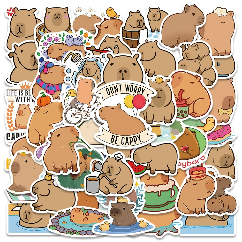 40 Adorable Animal Food Stickers Perfect For Decorating Your - Temu