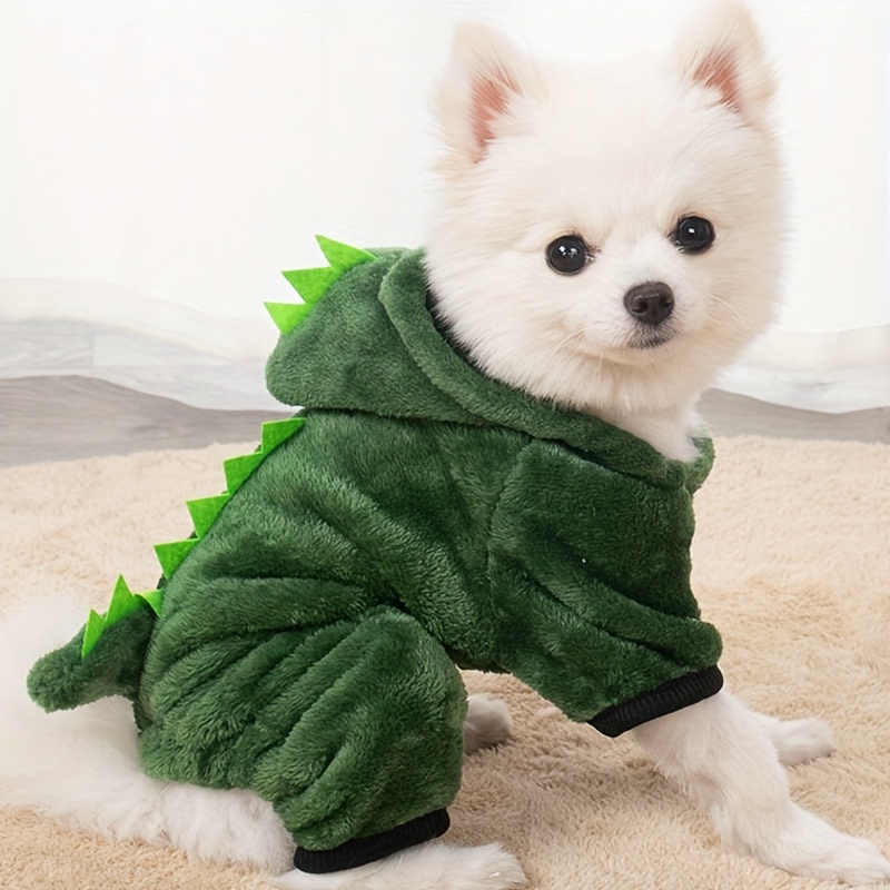 Dogs Clothes Small Pet Costume Halloween Dinosaur Costume Dog Clothing  Preppy Outfits Funny Apparel 