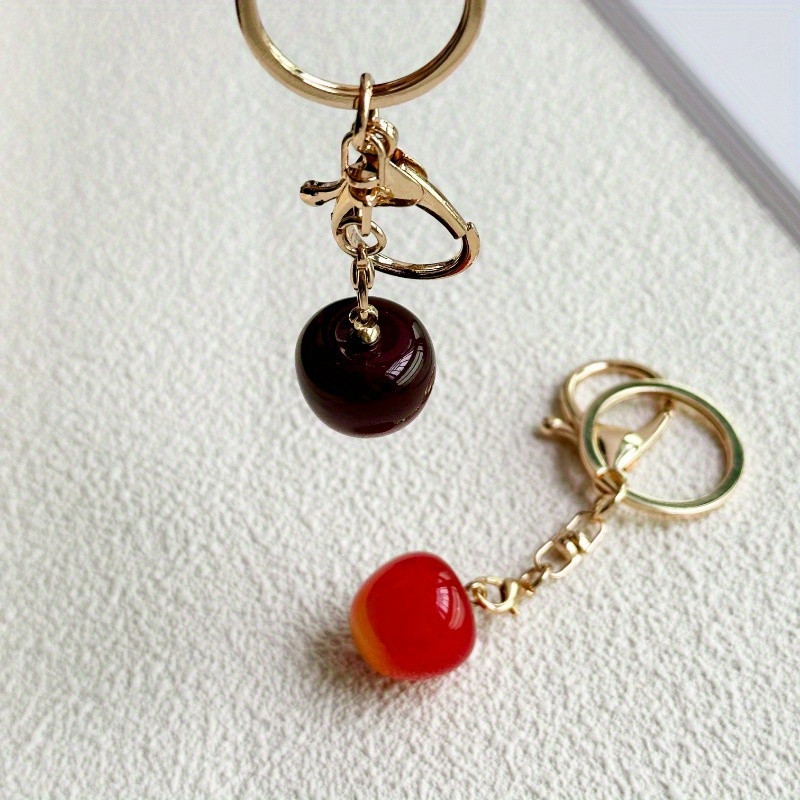 Cherry Keychain - Temu