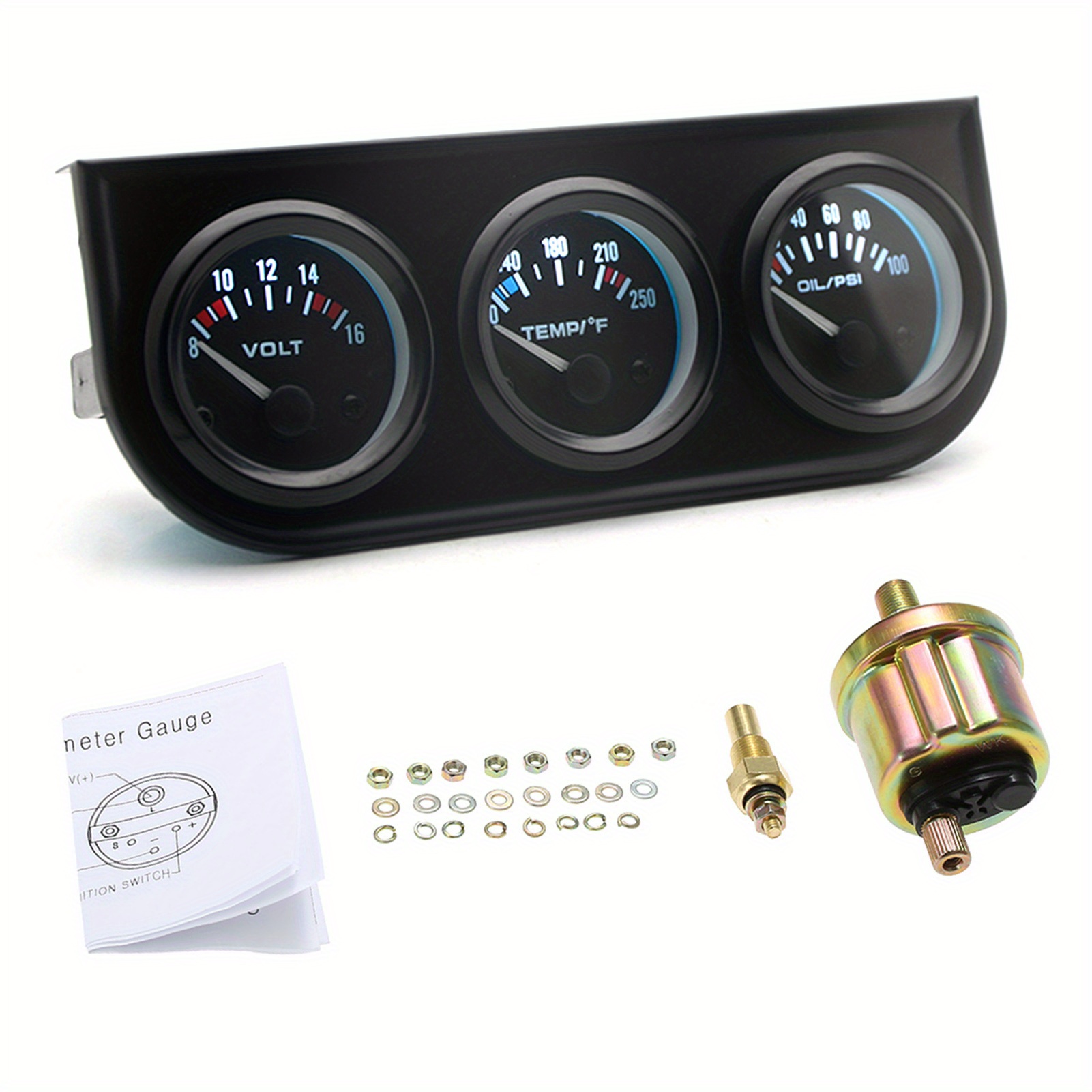 

Car Meter Auto Voltmeter And 52mm Kit