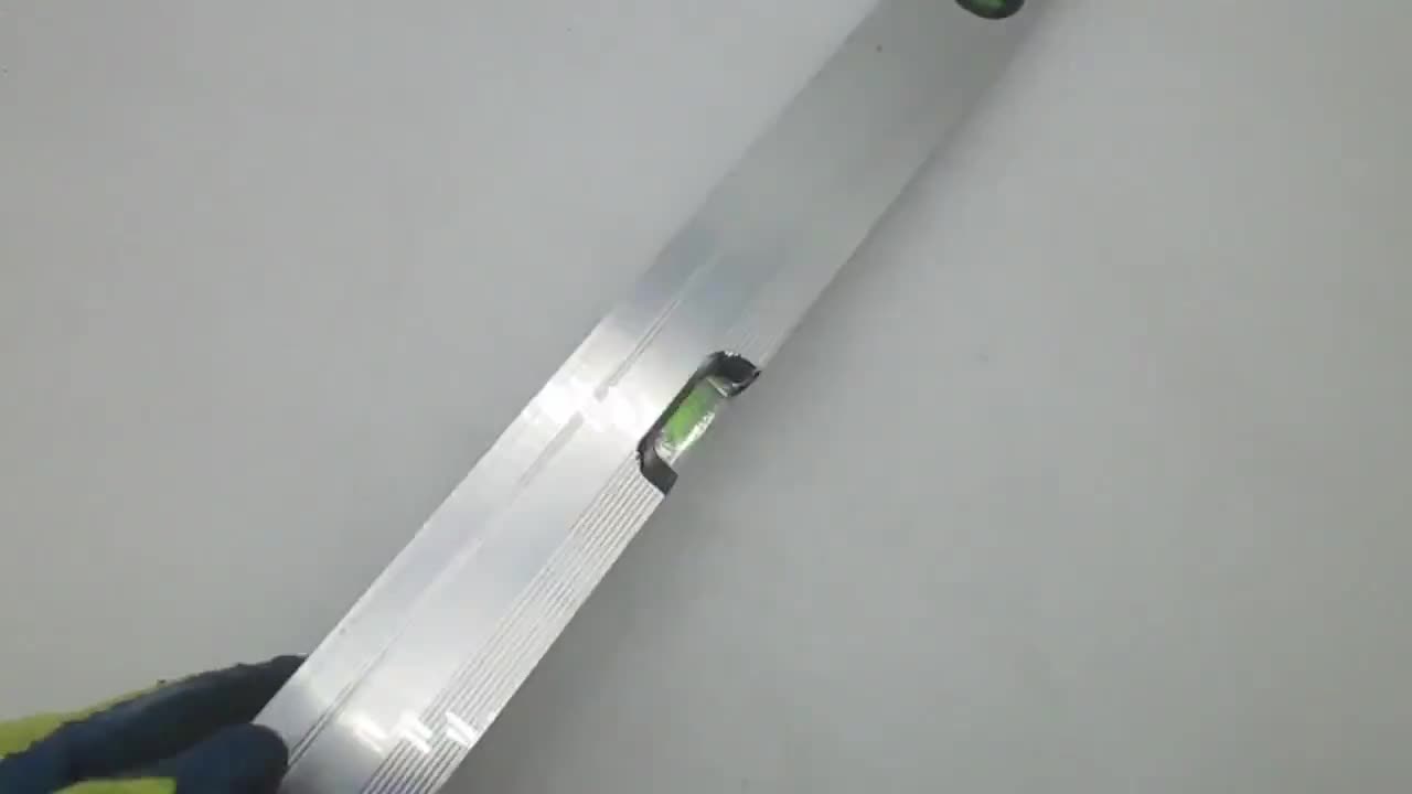 High Precision Magnetic Spirit Level Balance Horizontal Silver Ruler Bubbles