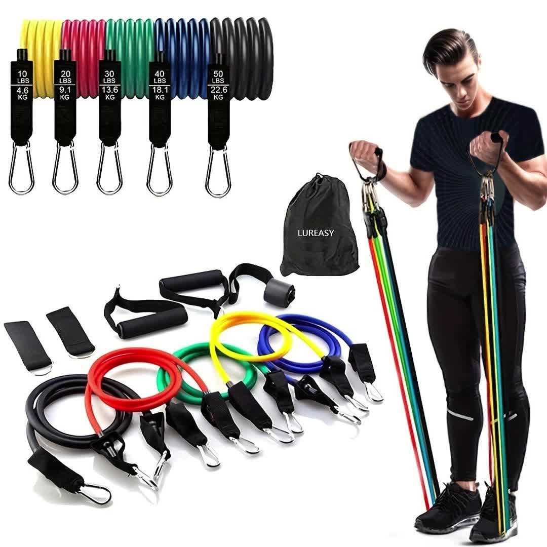 11pcs Multi-Functional Tension Rope Training Set