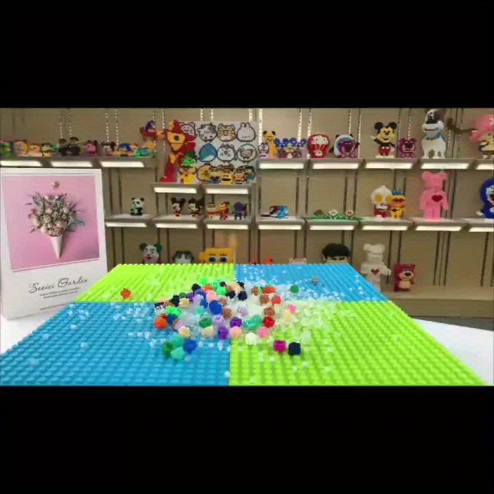 Small Particle Building Blocks Toy DIY Safe Material Halloween Christmas Gift