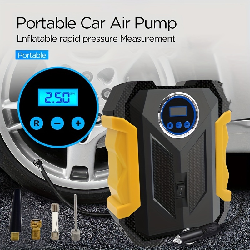 Carsun Multifunctional Digital Car Tyre Pump With One Touch