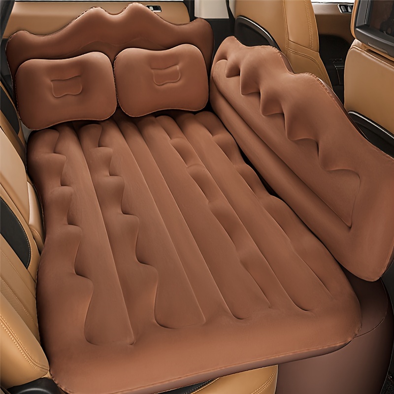 Car Travel Inflatable Mattress Auto Back Seat Gap Filler Pad Air Bed  Cushion