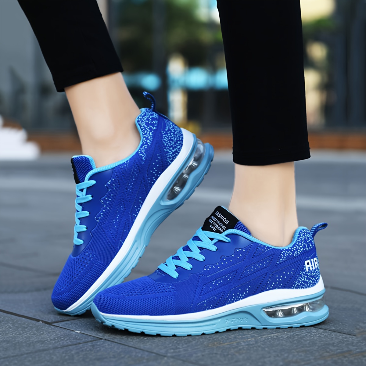 Air shoes blue on sale colour