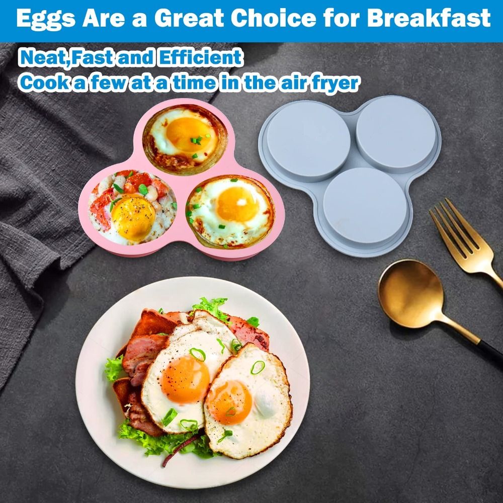 Microwave Scrambled Egg Cooker Silicone Egg Poacher Microwave Heat  Resistant Poached Egg Maker Microwave Air Fryer Egg Bites - AliExpress