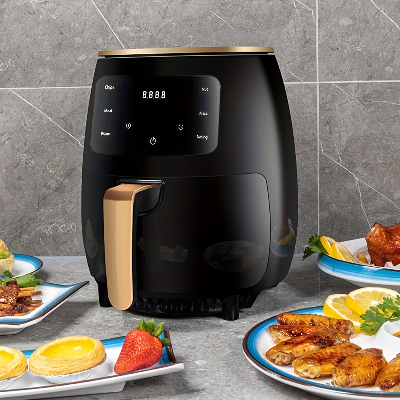 Visual Air Fryer Automatic Household Multi-Functional Small Deep Frying Pan  Large Capacity Fried Chicken