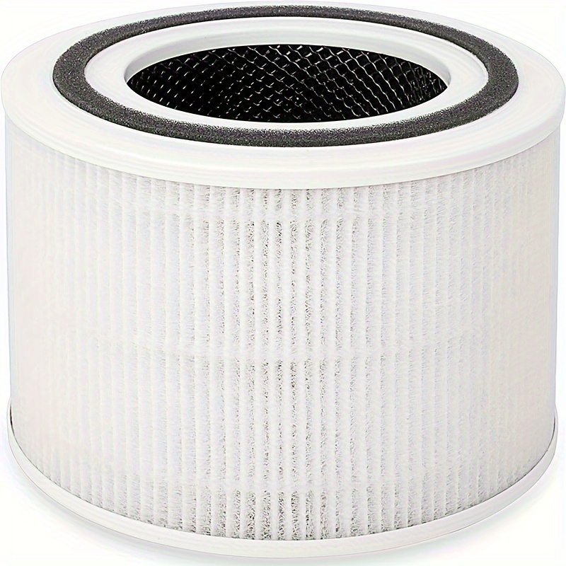 LEVOIT Purificadores de aire para alergias en el hogar y mascotas,  purificador de aire LV-H132 con filtro HEPA verdadero H13, blanco y LEVOIT  4 en 1