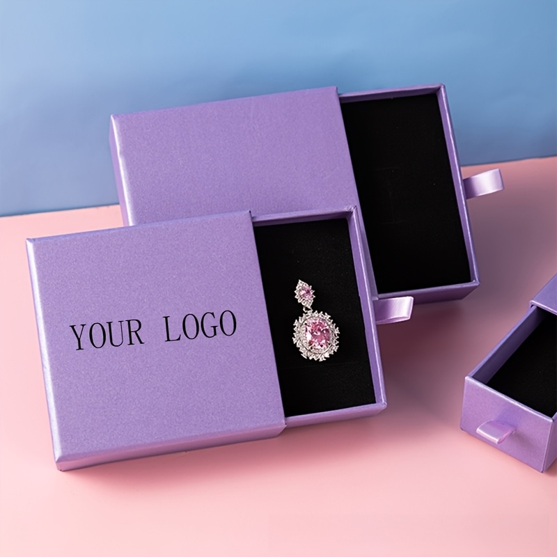 Custom Made Jewelry Box, Elegant Drawer Packaging