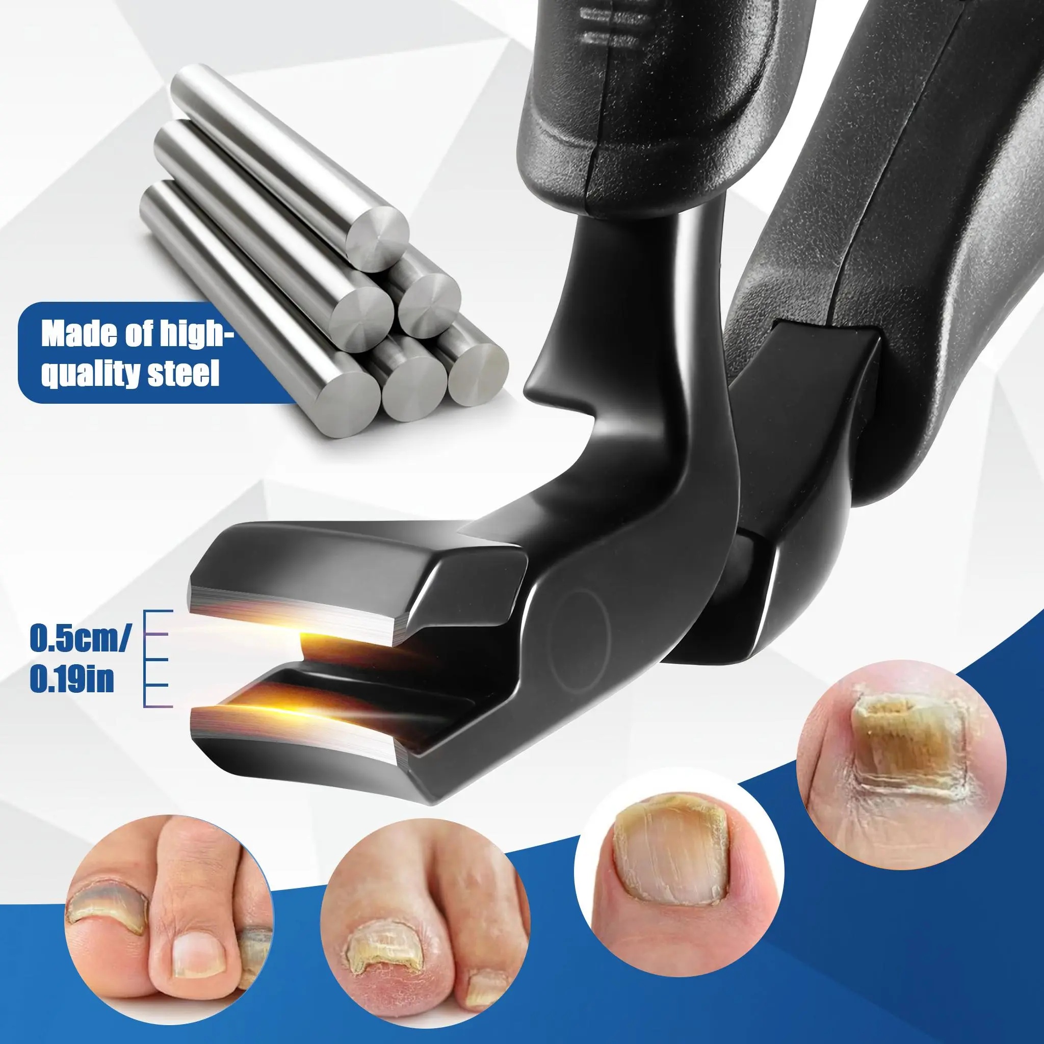 Hard Toenail Trimmer Tool for Thick Toenails