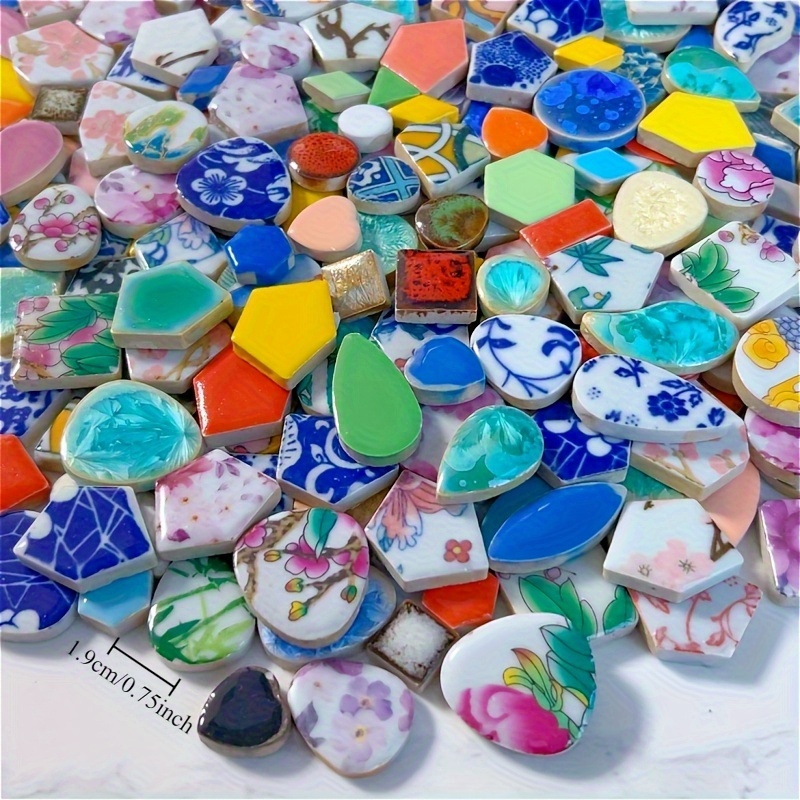 600g Mixed-Color Irregular Mosaic Surprise Set