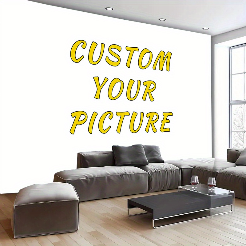 Custom Photo Backdrop Wall with Self-Adhesive Banner Board