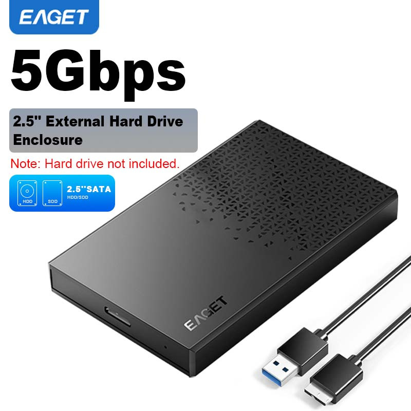 photo de l'article 1pc e60 boîtier de disque dur 2.5 adaptateur usb 3.0 vers sata   outil   en charge ssd 2.5 pouces 7/9.5mm boîtier de disque dur externe avec uasp (ssd non  )