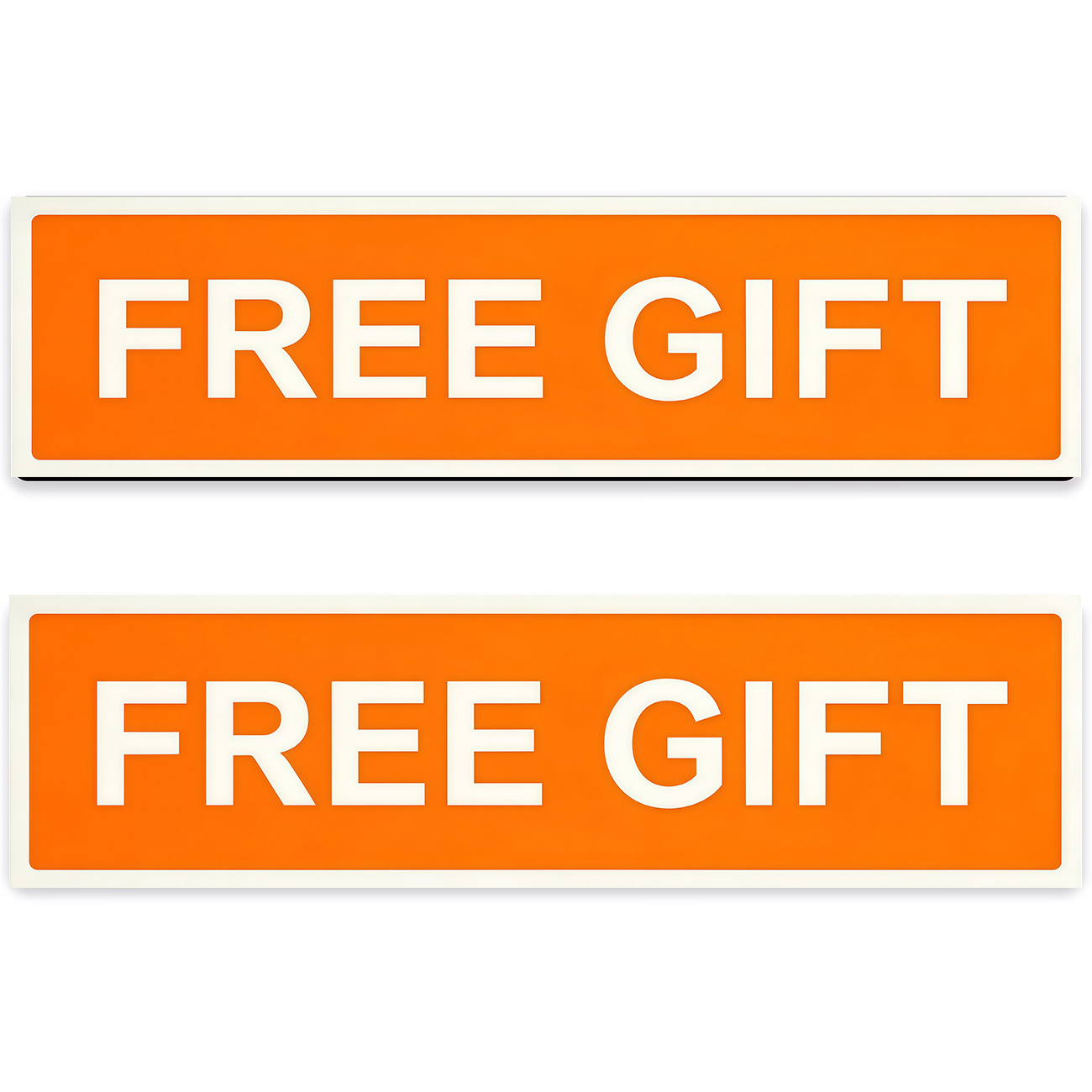 TEMU 2d Flat, [2d Flat] 2d Flat, [2d Flat] 2d Flat - 2pcs, Sign - High-contrast Outdoor Metal Safety Store Label - 4x16 Inch Heavy-duty Rustproof