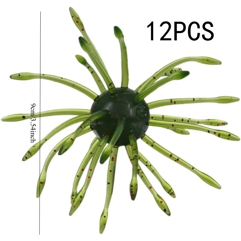 12pcs 3 54inch spherical lures suitable for   suitable for   saltwater and freshwater realistic colorful   designed specifically for catching tuna mackerel and trout suitable for fishing enthusiasts and commercial