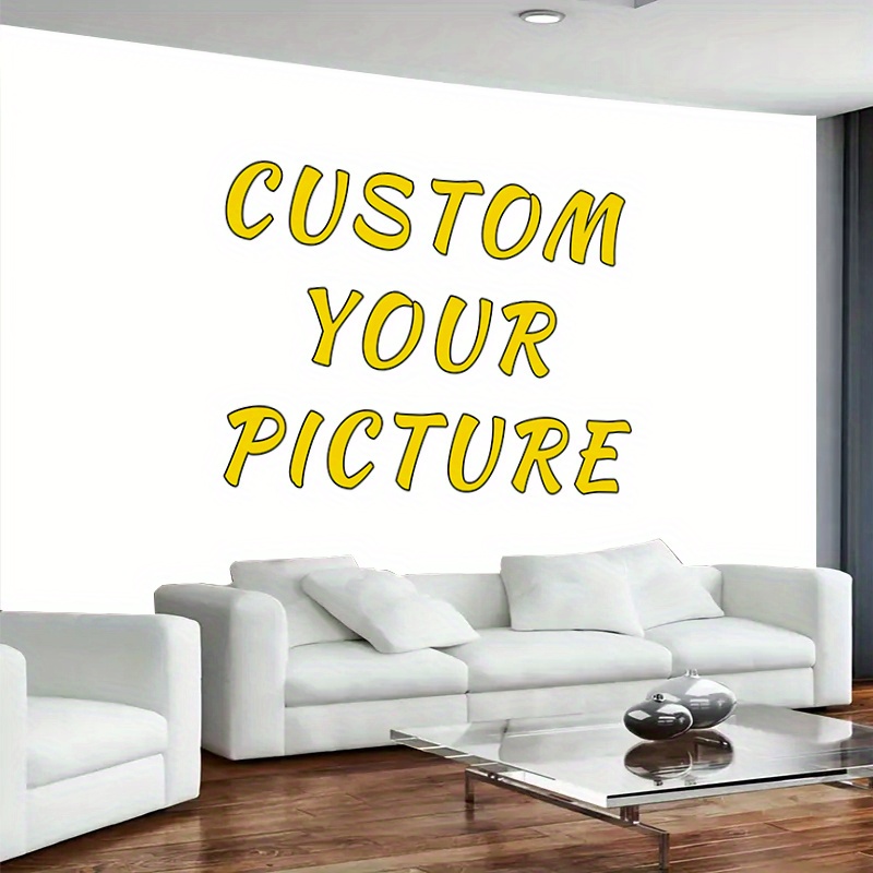 Custom Photo Backdrop Wall with Self-Adhesive Banner Board