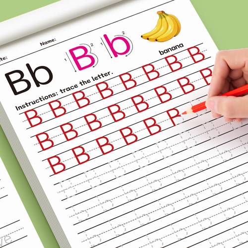 alphabet practice workbook pattern based letter writing practice book suitable for toddlers and preschoolers to learn writing