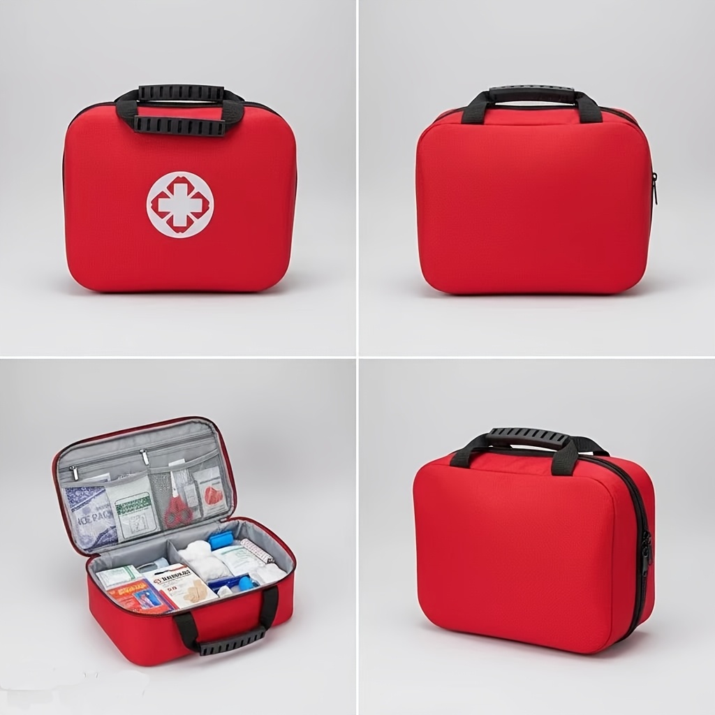 portable first aid kits for small medium large sizes designed specifically for camping hiking hunting and   outdoor activities   are   with essential first aid supplies