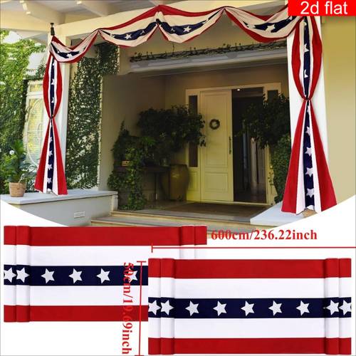 2d flat 1pc usa 250th anniversary banner 1776 2026 star stripes yard sign suitable for july 4th outdoor decoration for fence fence parties history celebration 2d flat