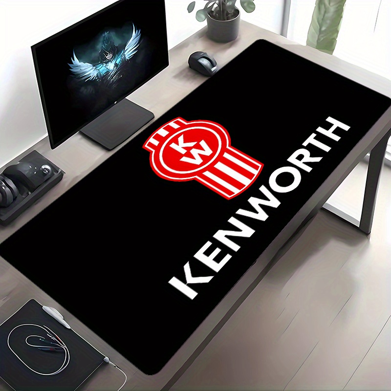 TEMU 1pc For Kenworth Themed Desktop Mat For Gaming Office Nice Gift For Vehicle Fans Gamers