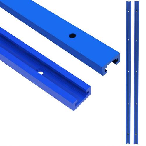 2pcs 600mm woodworking t rail with mitered aluminum alloy t slot 19x9 5mm t slot mitered slide rail fixture t fixing slot for table saw table woodworking planer diy use