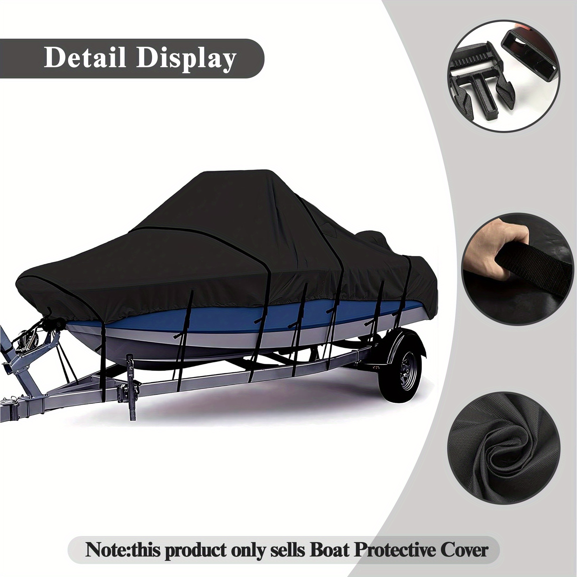 Durable Trawler Cover for All-Season Marine Use