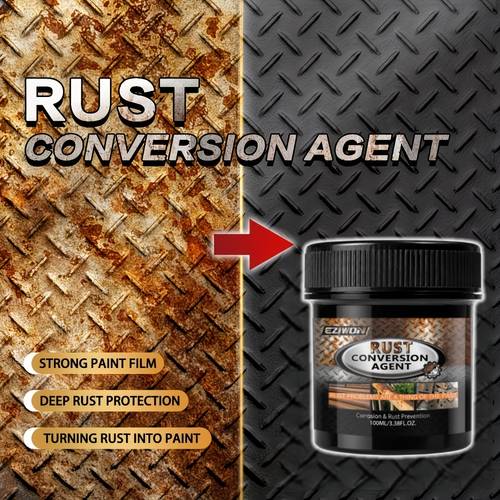 rust converter suitable for sealing rust layers on household hardware such as door hinge window brace rust spots railing rust spots and security door lock rust stains