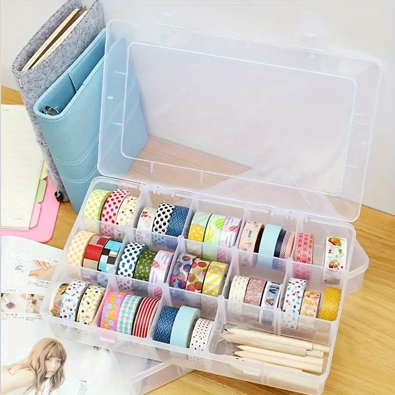 3-Pack Washi Tape Storage Rings | 8.2 Inch Heavy Duty Tape Organizer For Craft Supplies