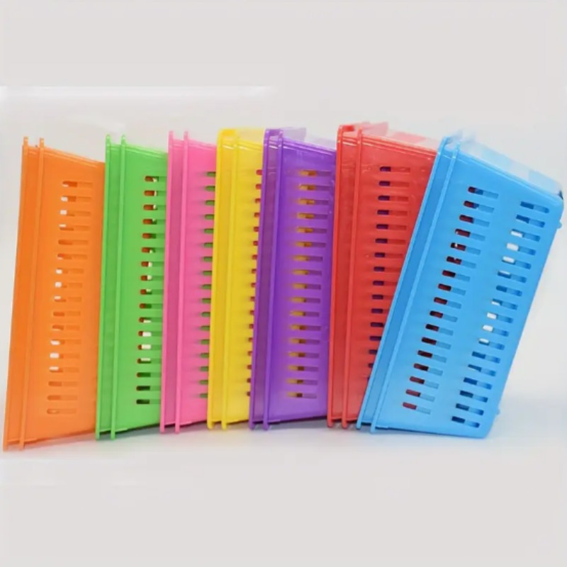 21pcs Random Color Classroom Storage Baskets for Organizing
