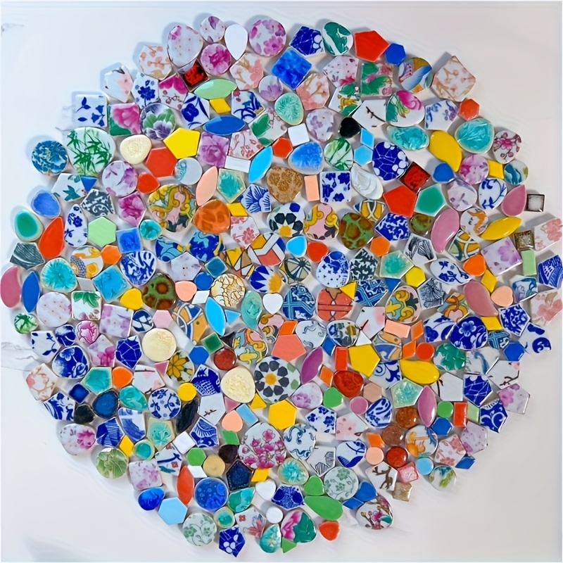 600g Mixed-Color Irregular Mosaic Surprise Set