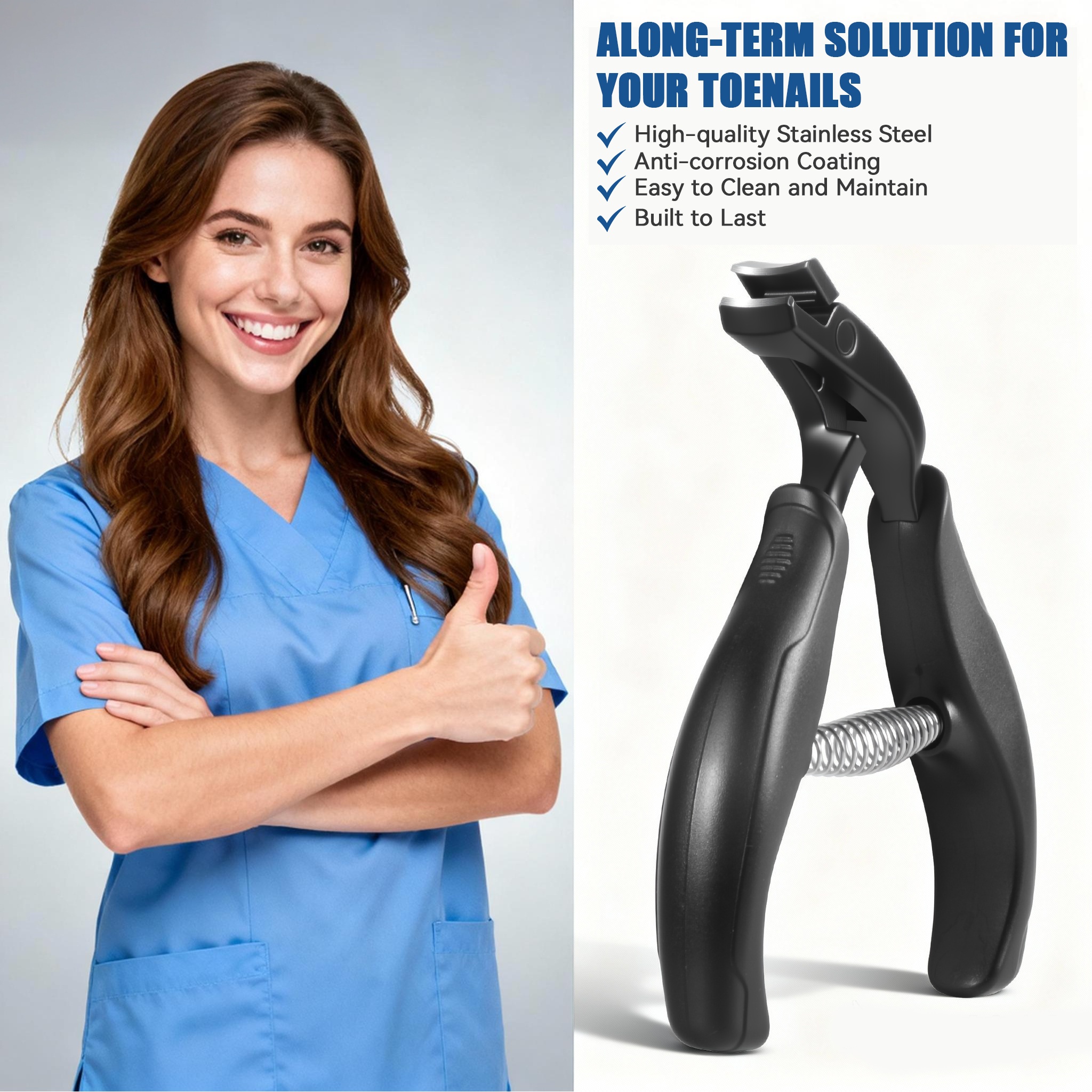 Hard Toenail Trimmer Tool for Thick Toenails