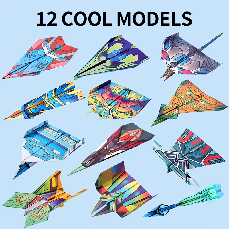 Paper Airplane Folding Set, DIY Creative Craft Kit