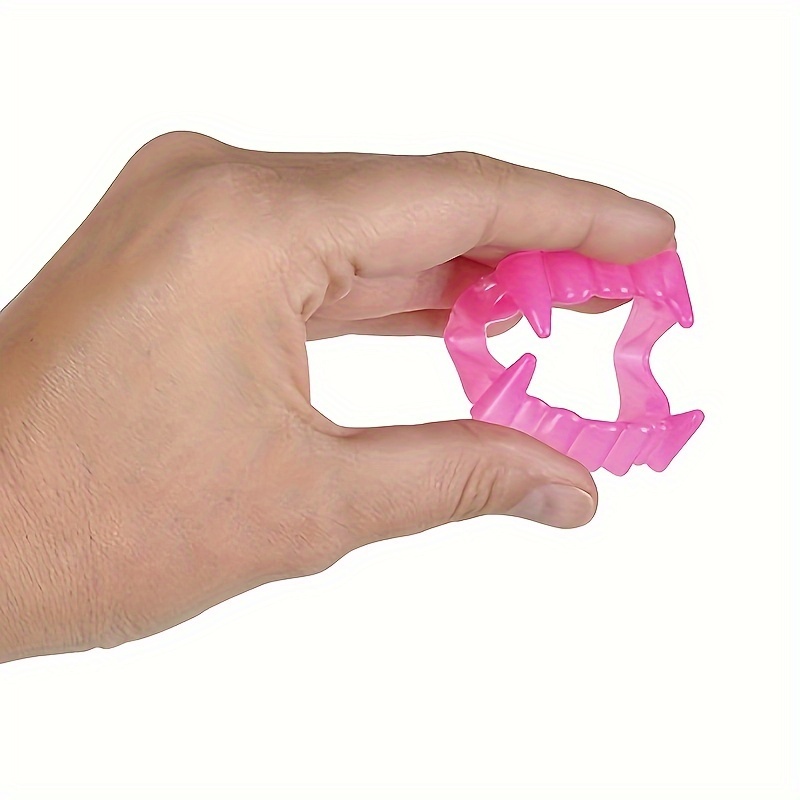25/36pcs Neon Halloween Vampire Fangs - Funny Prank Props