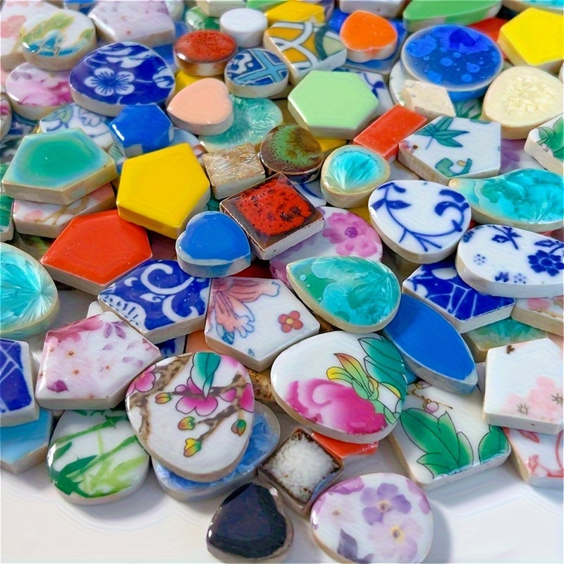 600g Mixed-Color Irregular Mosaic Surprise Set