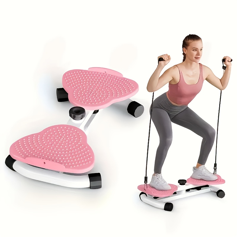 Rotating Fitness Board Pluma CoreSculpt Twister - Waist Twister Ab Machine With 300 Lb Capacity & Resistance Bands Resistance Band Twister