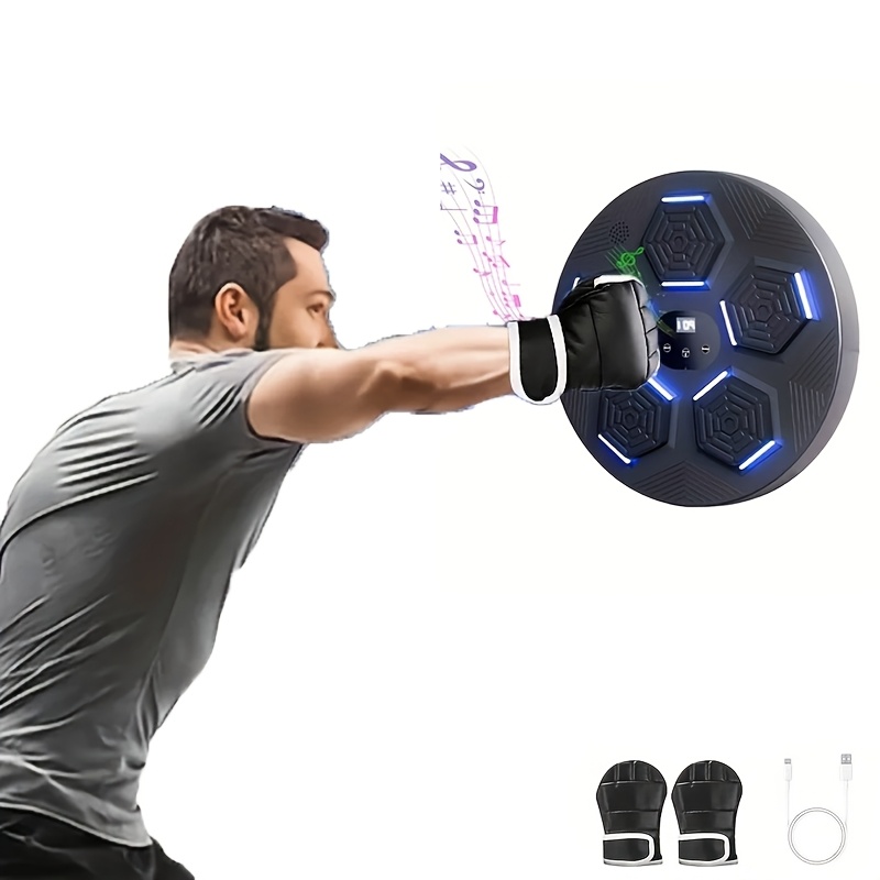 TEMU Boxing , Musical Boxing Machine, Training Punch Equipment, Wall Mounted Boxing Machine, Boxing Exercise Machine,, Summer Sports, For Boxing, Plays Music And Connects To Musical Boxing Machine