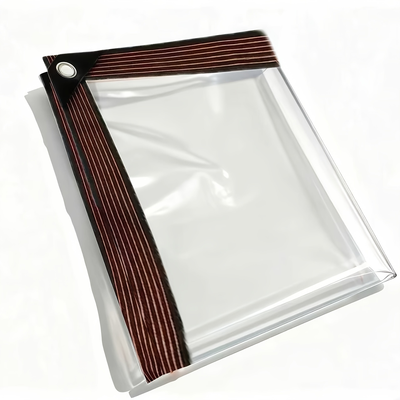 TEMU Bâche Imperméable Spéciale d'Extérieur, Matériau PE, Double Couche Épaissie, Imperméable, Résistante à l', Résistante aux Déchirures,