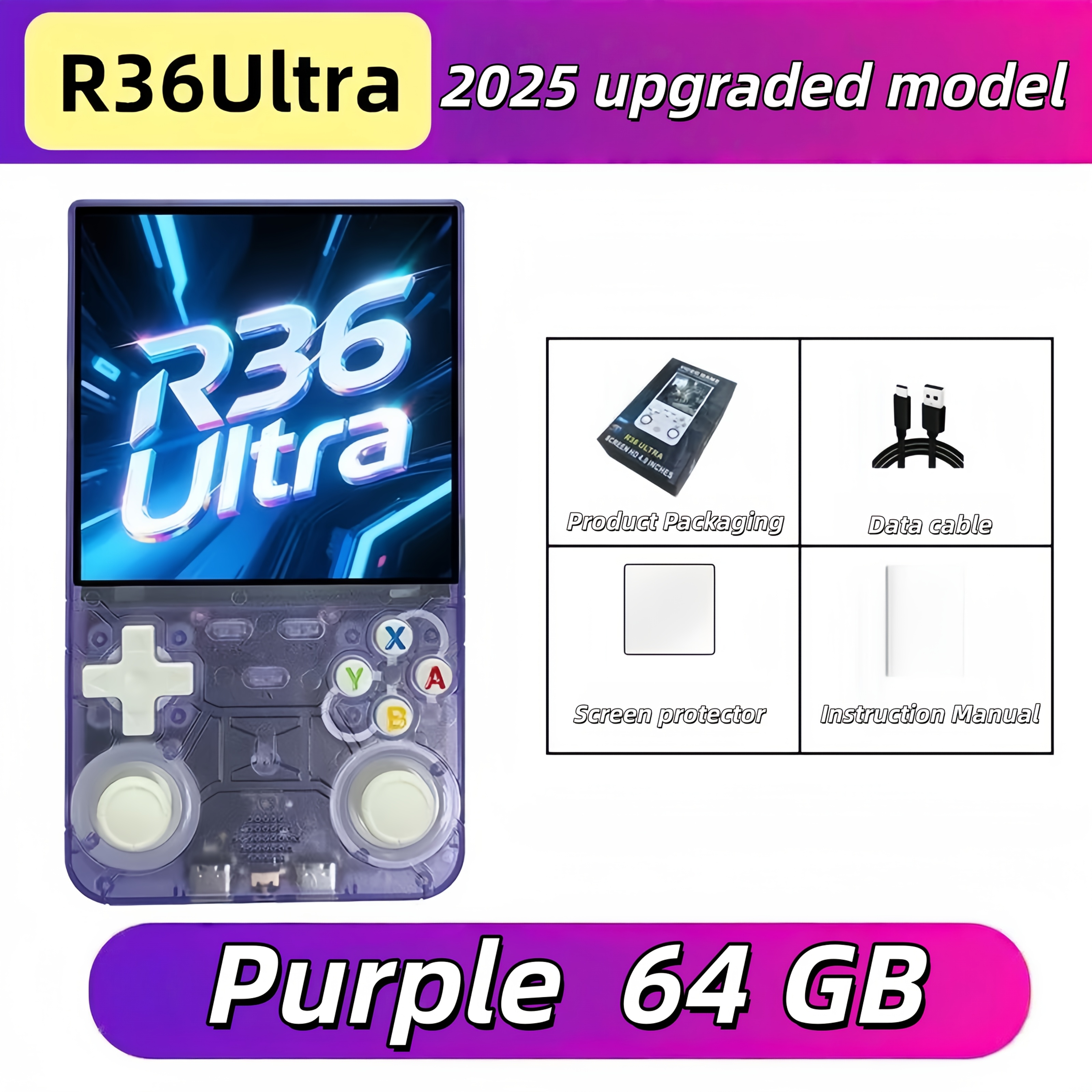 2026 r36 ultra wifi edition portable handheld game console