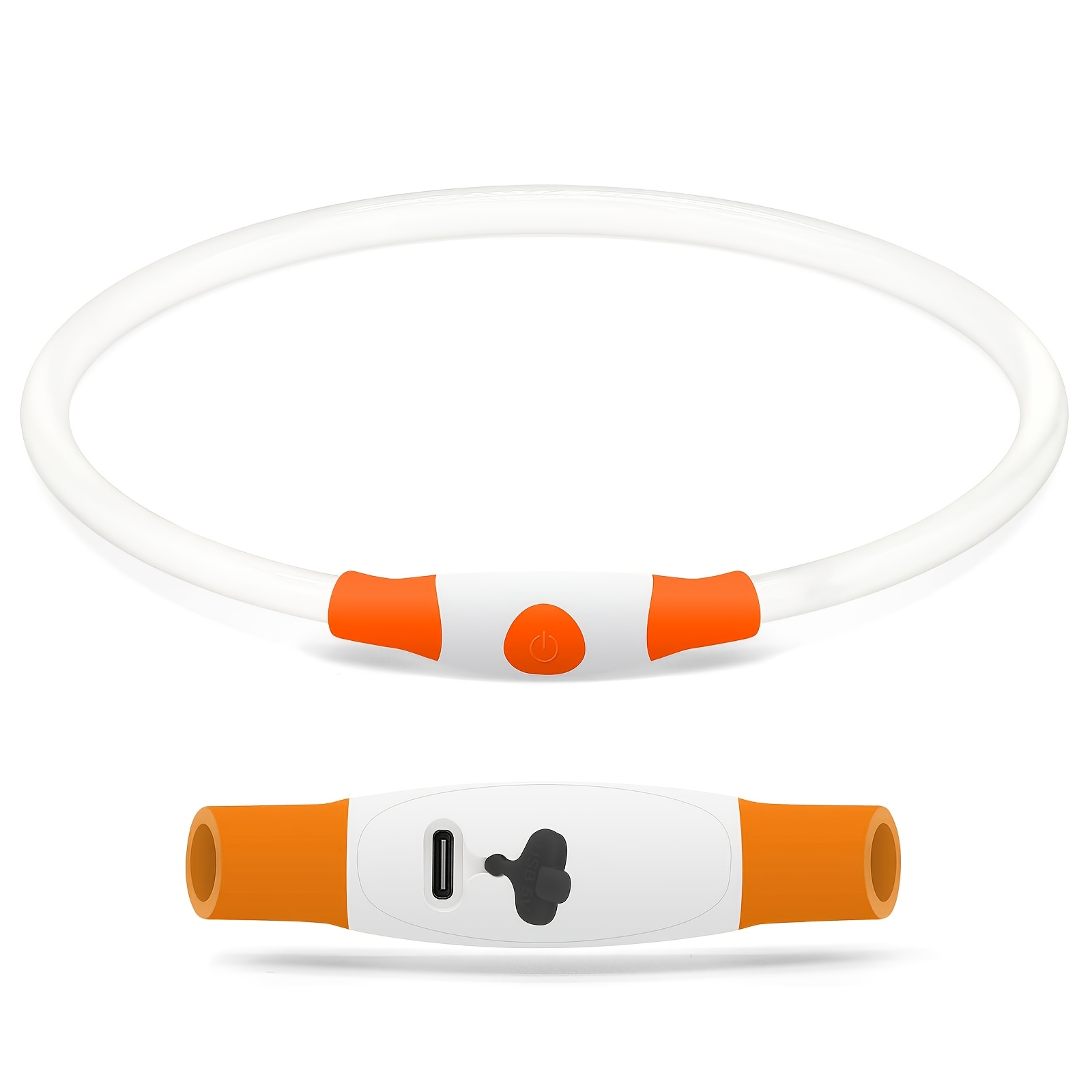 USB Rechargeable LED Dog Collar for Pet Safety
