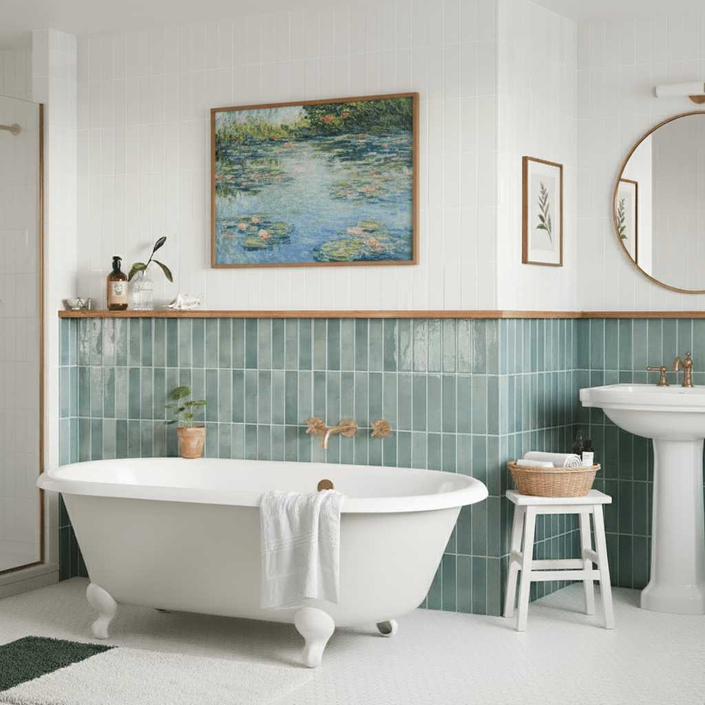 item picture 10pcs 3d   tile self   wall panels waterproof and oil proof easy and quick installation suitable for kitchen bathroom home renovation rv renovation indoor decoration and remodeling