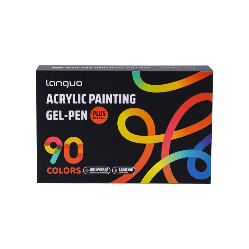 LANGUO Hand-Painted Marker Pen Set for Artistic Creation