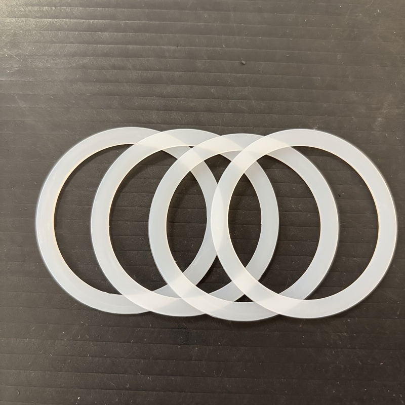 4pcs Washers, Leak-proof Sealing Rings, Elastic Seals, Wear-resistant Flat Washers