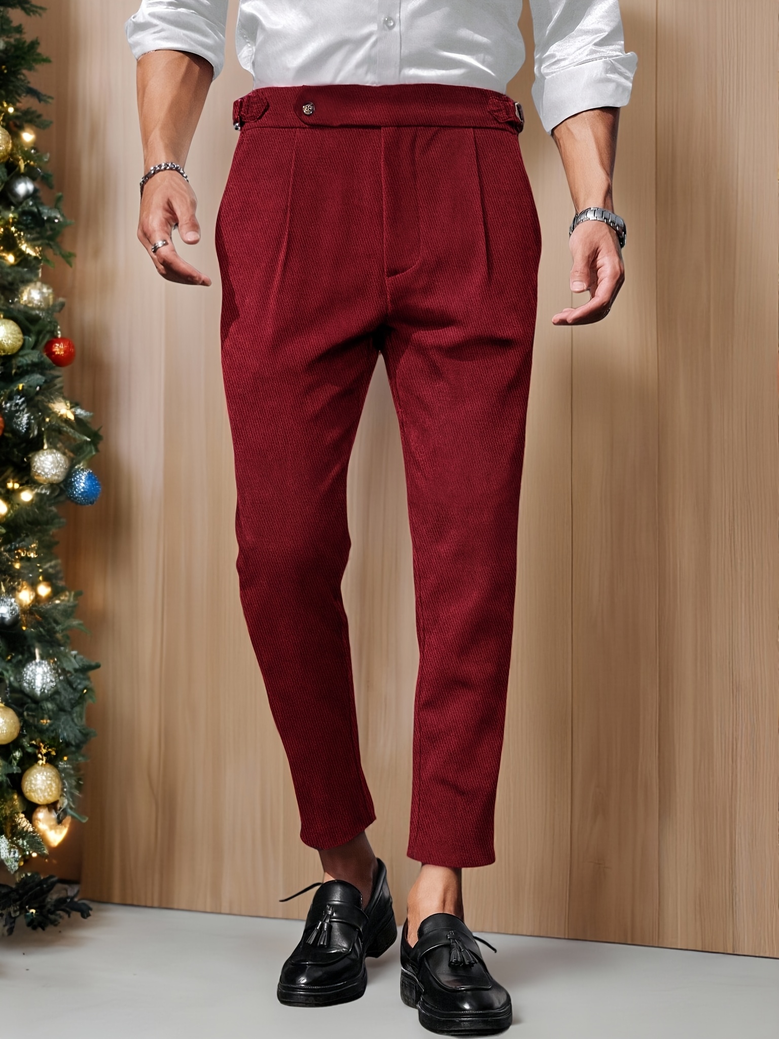 burgundy mens dress pants Burgundy Bridal Lehenga BL-143 – Nazranaa main image 0