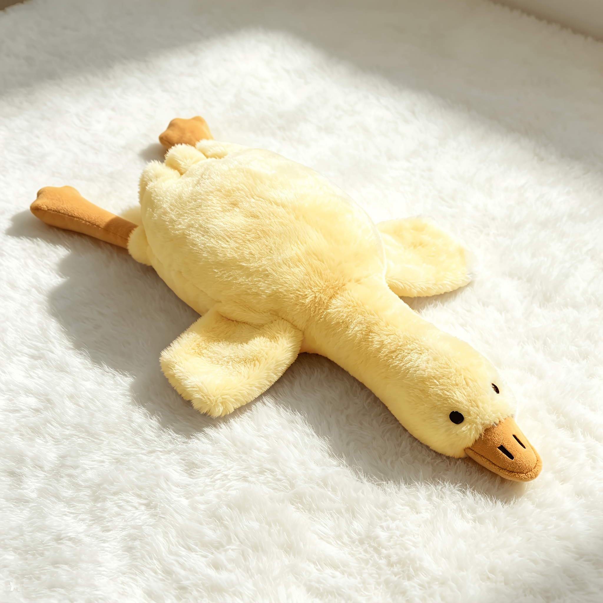 Image of 50cm Soft Duck, Plush Toy For Cats And Dogs, Washable Giant Duck Plush Toy, Dog Companion Toy, Holiday Gift Toy For Large, Medium, And Small Pets, Halloween, Christmas, New Year, And Party Gift