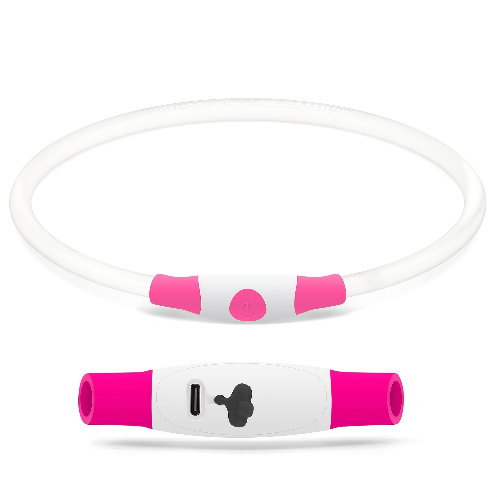 USB Rechargeable LED Dog Collar for Pet Safety